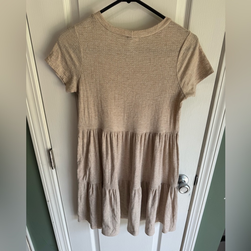 See you Monday size Large tan‎ dress - Picture 2 of 3